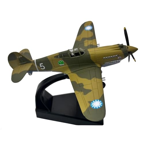 Flugzeug 1/72 WWII Curtiss P40Warhawk Fighter Diecast Metal Flugzeug Flugzeugmodell Ornament Metallflugzeug von XIYUEYING