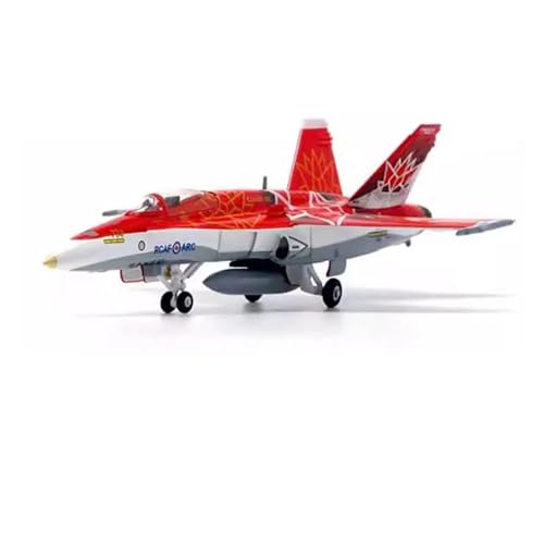 Flugzeug 1:144 Maßstab CF-188 Figter Legierung Fertig Simulation Modell Statische Dekoration Souvenir Geschenke Für Erwachsene Metallflugzeug von XIYUEYING