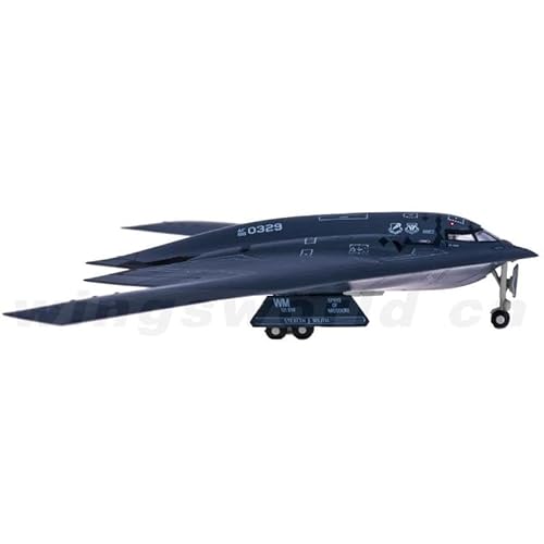 Flugzeug 1:200 B-2A Spirit 88-0329 Flugzeug Druckguss-Legierung Flugzeugmodell Spielzeug für Erwachsene Sammlergeschenke Metallflugzeug von XIYUEYING