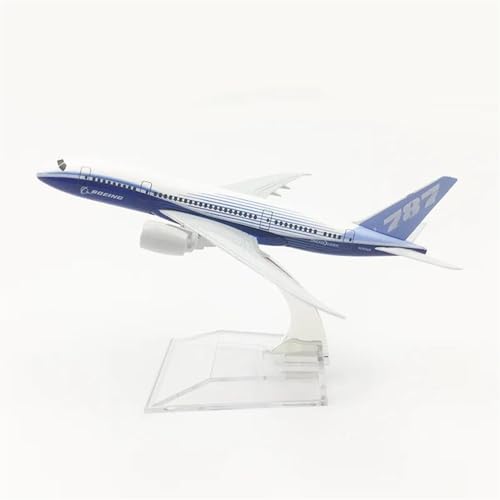 Flugzeug 1:400 Boeing 787Flugzeugmodell Metallsimulation Verkehrsflugzeuglegierung Statisches Dekoratives Flugzeugmodell Metallflugzeug von XIYUEYING