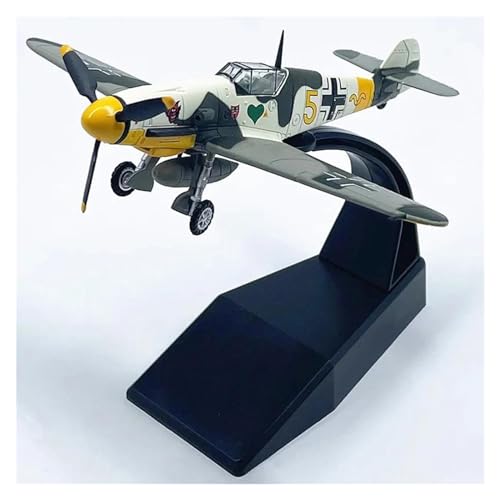 Flugzeug 1:72 Maßstab BF109F Fighter Original Fertig Legierung Flugzeug Modell Simulation Sammler Spielzeug Geschenk Metallflugzeug von XIYUEYING