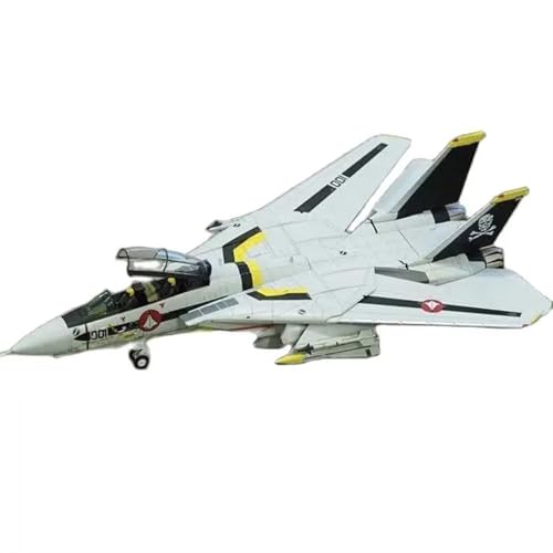 Flugzeug 1:72 Skala Air Force F-14 Kampfflugzeug Legierung & Kunststoff Modell Geschenk Spielzeug Diecast Display Metallflugzeug von XIYUEYING