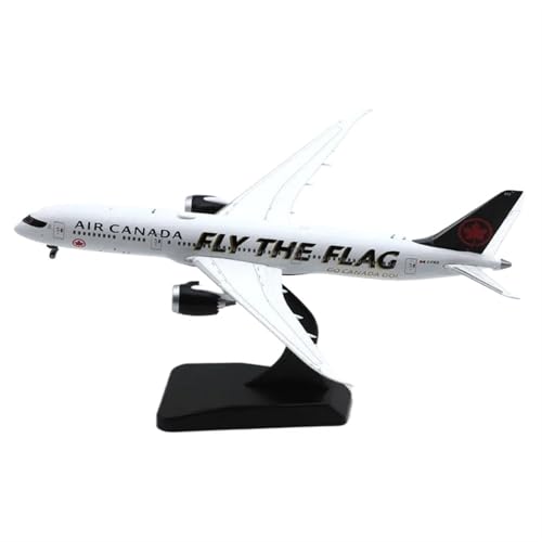 Flugzeug B787-9 Zivilluftfahrt-Verkehrsflugzeug, Legierung und Kunststoffmodell, Maßstab 1:400, Druckguss-Spielzeug, Geschenksammlung, Display Metallflugzeug von XIYUEYING