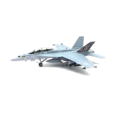 Flugzeug Diecast 1:100 Air Force F-18B Angriffsflugzeug Legierung Modell Flugzeug Modell Urlaub Geschenk Metallflugzeug von XIYUEYING