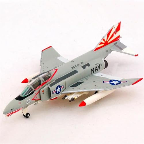 Flugzeug Diecast 1:200 Alloy Model US Navy F4-B VF-111 Fighter Desktop Decoration Collection Gift Metallflugzeug von XIYUEYING