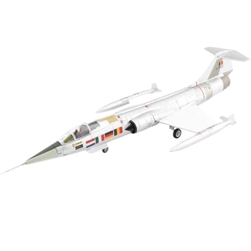 Flugzeug Diecast 1:72 Skala Air Force F-104G Kampfflugzeug Legierung & Kunststoff Simulation Modell Geschenk Spielzeug Metallflugzeug von XIYUEYING