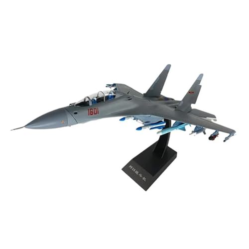 Flugzeug Diecast J-16 Militarisierter Kampfjäger Legierung Modell 1:48 Maßstab Spielzeug Geschenk Sammlung Dekoration Metallflugzeug von XIYUEYING