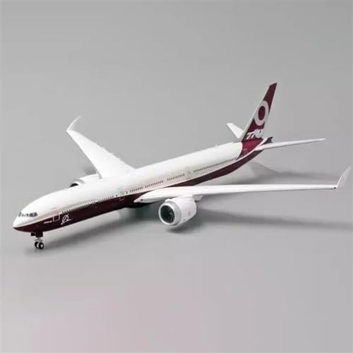 Flugzeug Druckguss 1:400 Originalmodell des Flugzeugs B777-9X, Lackiert, Legierung, Fertiges Souvenir, Hobby-Sammlung, Spielzeug Metallflugzeug von XIYUEYING