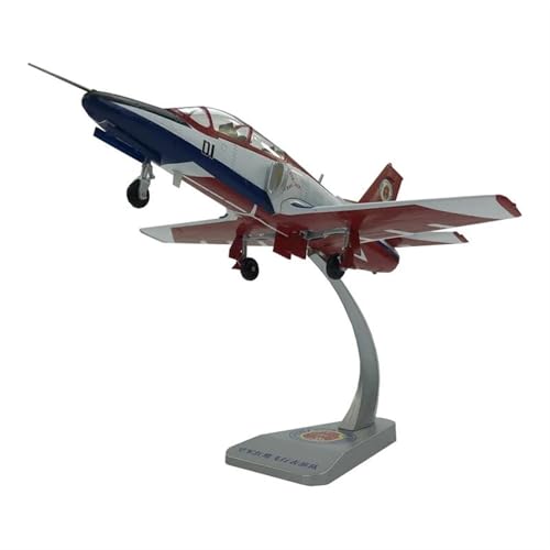 Flugzeug Druckguss 1:48 Maschinenmodell Legierung K8 Red Eagle Performance Machine JL8 Flugzeugmodell Metallflugzeug von XIYUEYING