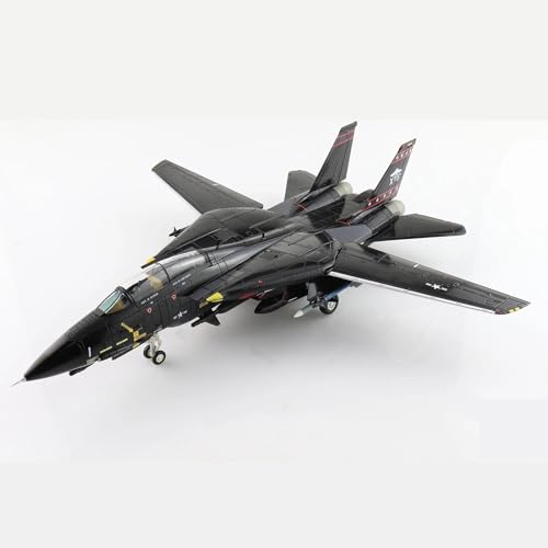 Flugzeug Druckguss F-14D Male Cat Kampfjet Legierung Kunststoff Modell Maßstab 1:72 Spielzeug Geschenk Metallflugzeug von XIYUEYING