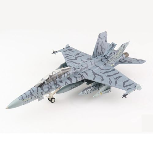 Flugzeug Druckguss-Kampfjet F/A-18D, Kunststofflegierung, Modell Im Maßstab 1:72, Spielzeug-Geschenksammlung Metallflugzeug von XIYUEYING