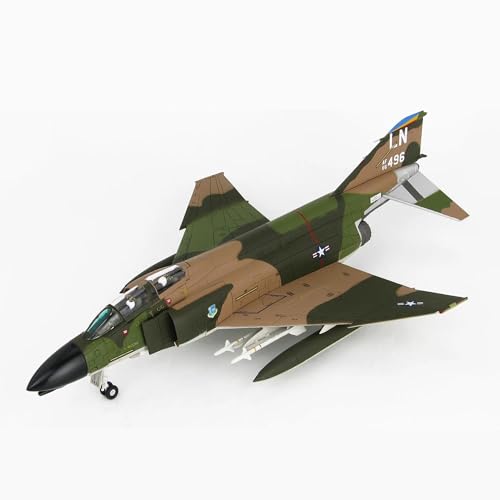 Flugzeug Druckguss-Kampfjet F-4D Ghost II, Kunststofflegierung, Modell Im Maßstab 1:72, Spielzeug, Geschenk, Männergeschenke Metallflugzeug von XIYUEYING