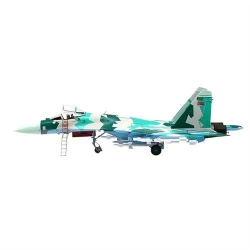 Flugzeug Druckguss-Legierungsmodell des Russischen Militarisierten Kampfflugzeugs SU-27 Im Maßstab 1:72, Spielzeuggeschenk Metallflugzeug von XIYUEYING