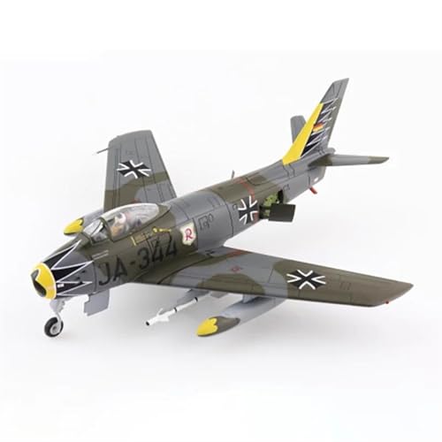 Flugzeug Druckguss-Modell Im Maßstab 1:72 Der Air Force F-86 Kampfflugzeug Aus Legierung Und Kunststoff, Geschenk Metallflugzeug von XIYUEYING