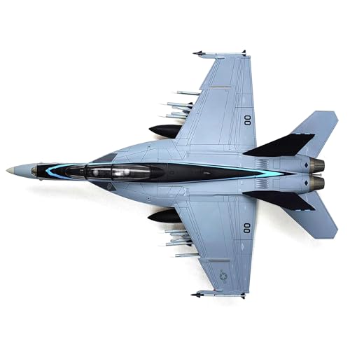 Flugzeug Druckguss-Modell des F/A-18F-Kampfjets Aus Legierung Im Verhältnis 1:72, Geschenkserie, Dekoratives Spielzeug Metallflugzeug von XIYUEYING