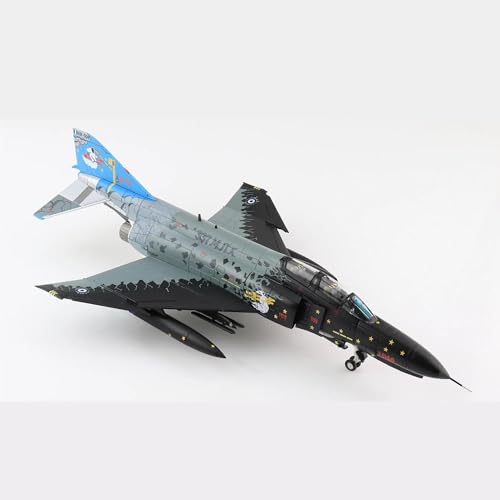 Flugzeug Druckguss-Modell des F-4E Ghost Fighter Aus Kunststoff, Legierung, Maßstab 1:72, Spielzeug, Geschenksammlung, Dekorativ Metallflugzeug von XIYUEYING