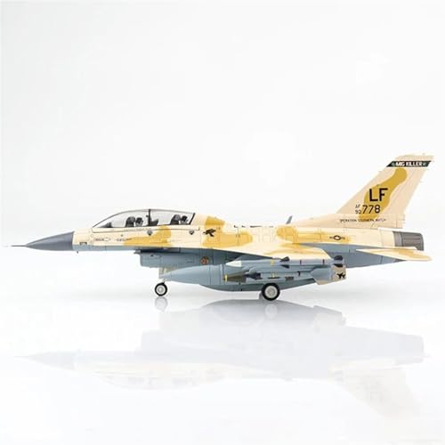 Flugzeug Druckguss-Modell des Militärischen Kampfjets F-16 Der US-Luftwaffe Im Maßstab 1:72 Aus Legierung Und Kunststoff Metallflugzeug von XIYUEYING