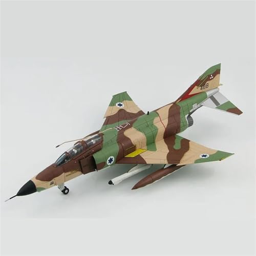 Flugzeug Druckguss-Modell des RF-4E Ghost Fighter Aus Kunststoff, Legierung, Maßstab 1:72, Spielzeug, Geschenk, Simulationsdisplay Metallflugzeug von XIYUEYING