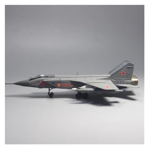 Flugzeug Druckguss-Modell des Sowjetischen Militarisierten Kampfflugzeugs MIG-31 Aus Legierung Im Maßstab 1:72, Spielzeuggeschenk Metallflugzeug von XIYUEYING