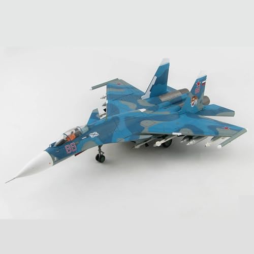 Flugzeug Druckguss Su-33 Kampfjet Legierung Kunststoff Modell 1:72 Maßstab Spielzeug Geschenk Metallflugzeug von XIYUEYING