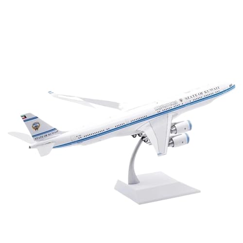 Flugzeug Maßstab 1:200 A340-500 Zustand des Flugzeugs fertiges Modell Statische Dekoration Souvenirgeschenke für Erwachsene Jungen Metallflugzeug von XIYUEYING