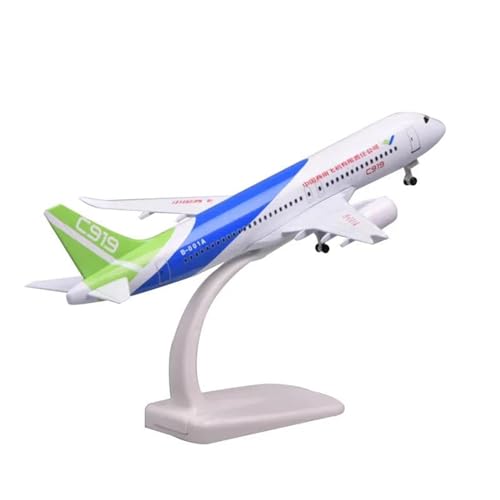 Flugzeug Diecast Aviation C919 Zivilluftfahrt-Passagierflugzeugmodell Legierungsmaterial Metallflugzeug von XIYUEYING