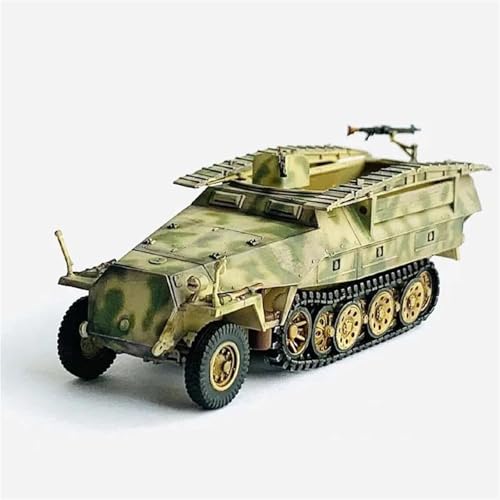 Militärische Panzer 1/72 251/7 Halbketten-Selbstfahrraketenwerfer D-Typ-Panzerfahrzeugmodell Gepanzertes Kampffahrzeug von XIYUEYING