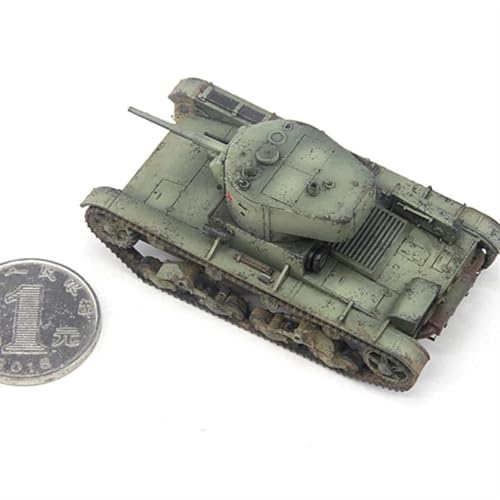 Militärische Panzer 1:72 Maßstab Kunststoff 1933 T26 T-26 Leichtpanzer Modell Militarisierter Kampfkettentyp Gepanzertes Kampffahrzeug von XIYUEYING