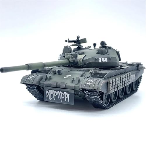 Militärische Panzer 1:72 Maßstab Kunststoff T-62 Spielzeug Tank Chariot Modell Militarized Kampf Track Typ Gepanzertes Kampffahrzeug von XIYUEYING