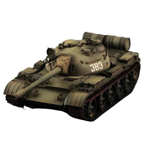 Militärische Panzer 1:72 T-55A Tank Army Armored Vehicle Model Diecast Toy Adult Fans Collectible Gepanzertes Kampffahrzeug von XIYUEYING