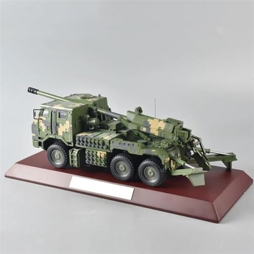 Militärische Panzer Druckguss PCL-181 Militarisierter Kampf 155mm Fahrzeugmontierter LKW Legierungsmodell Maßstab 1:32 Gepanzertes Kampffahrzeug von XIYUEYING