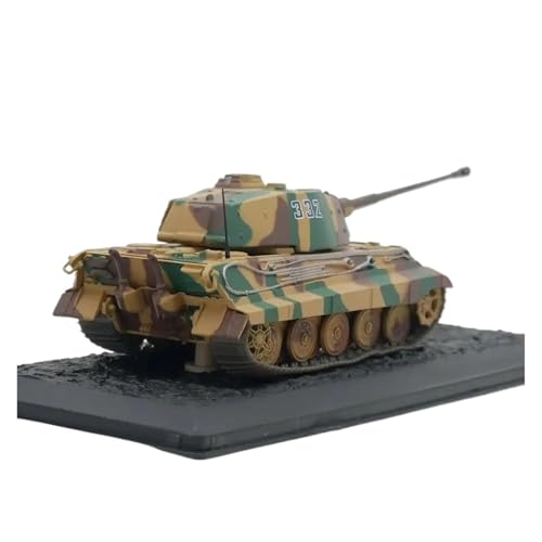 Militärische Panzer Druckguss-Simulationsmodell des Deutschen Tigerpanzers aus dem Zweiten Weltkrieg im Maßstab 1:72, Spielzeuggeschenk für Männer Gepanzertes Kampffahrzeug von XIYUEYING