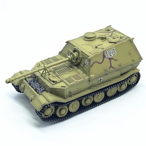 Militärische Panzer Kunststoffmodell des Schweren Militarisierten Deutschen Kampfpanzers Elephant Im Maßstab 1:72, Spielzeuggeschenk Gepanzertes Kampffahrzeug von XIYUEYING