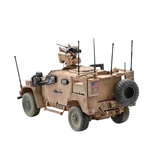 Militärische Panzer Maßstab 1:72 AM 7209 JLTV Joint Light Tactical Vehicle Ferngesteuerte Waffenstation Kunststoffprodukt Gepanzertes Kampffahrzeug von XIYUEYING