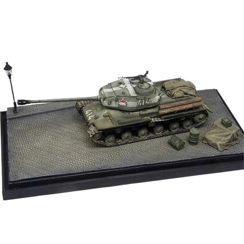 XIYUEYING Militärische Panzer Maßstab 1:72 JS-2 414. Panzerbrigade Berlin 1945 Panzerfahrzeugmodell Für Erwachsene Gepanzertes Kampffahrzeug von XIYUEYING