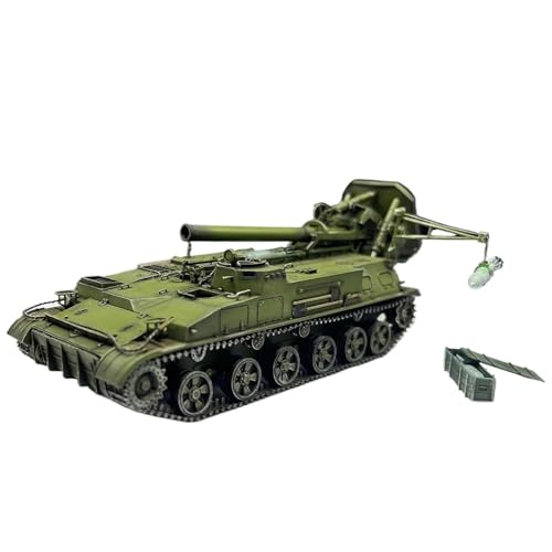 Militärische Panzer Maßstab 1:72 Resin 2S4 SM-240 Modell Militarisierter Kampfkettentyp Gepanzertes Kampffahrzeug von XIYUEYING