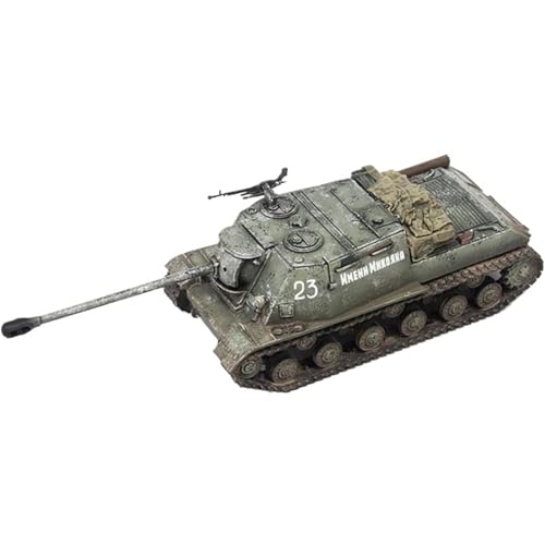 Militärische Panzer PP0056 Su 122 Panzerzerstörer, Gepanzertes Fahrzeugmodell Im Maßstab 1:72, Für Erwachsene Und Sammlerstücke Gepanzertes Kampffahrzeug von XIYUEYING