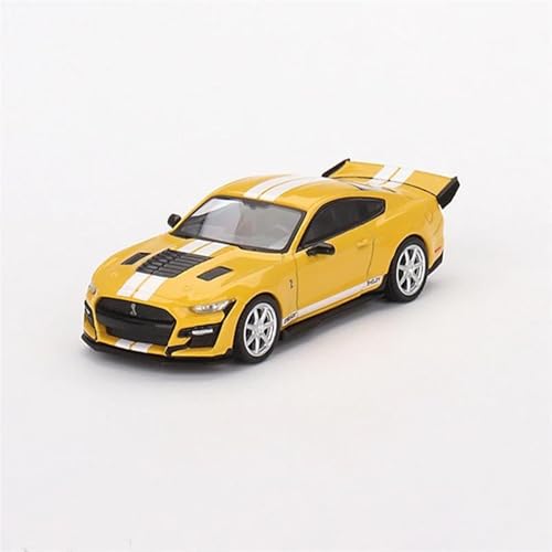 Supercar 1/64 Skala Shelby GT500 Drachen Schlange Legierung Auto Modell Display Spielzeug Geschenk Kraftfahrzeuge von XIYUEYING