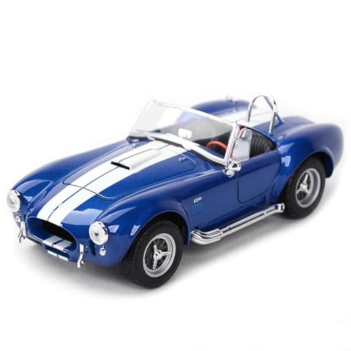 Supercar 1:24 1965 Shelby Cobra 427 Oldtimer Statische Druckgussfahrzeuge Sammlermodell Autospielzeug Kraftfahrzeuge von XIYUEYING