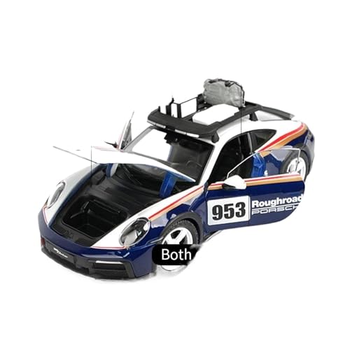 Supercar 1:24 Porsche 911 Dakar Sportwagen Statische Druckgussfahrzeuge Sammlermodell Autospielzeug Kraftfahrzeuge von XIYUEYING