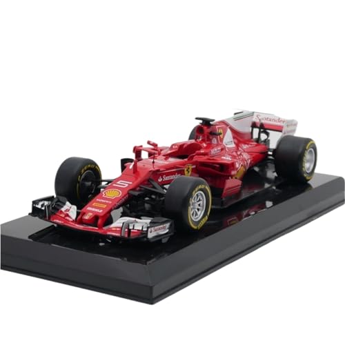 Supercar 1:24 SF70H Sebastian Vettel 2017 F1 Vettel Statisches Sammlermodell Aus Metalldruckguss Kraftfahrzeuge von XIYUEYING