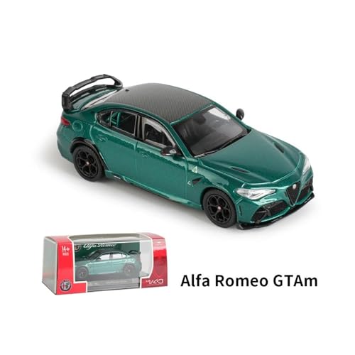 Supercar 1:43 Alfa Romeo GTAm Statische Druckgussfahrzeuge Sammlermodell Rennwagenspielzeug Kraftfahrzeuge von XIYUEYING