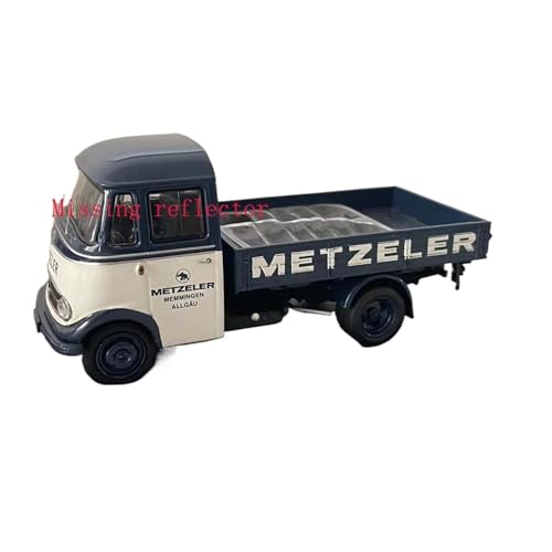 Supercar 1:43 Reifenservice Auto Benz L 319 Kastenwagen Transporter Klassisch Blau & Weiß Legierung Spielzeugmodell Kraftfahrzeuge von XIYUEYING