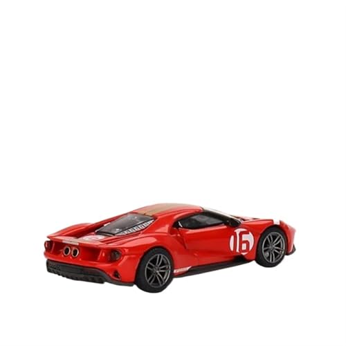 Supercar 1:64 GT Ford Alan Mann Heritage Edition 476 Druckguss-Modellauto Für Sammeln Und Ausstellen Von Geschenken Kraftfahrzeuge von XIYUEYING