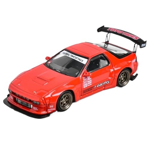 Supercar 1:64 Pandem Mazda RX7 FC3S Diecast Modell Auto Für Sammlung Display Geschenke Kraftfahrzeuge von XIYUEYING