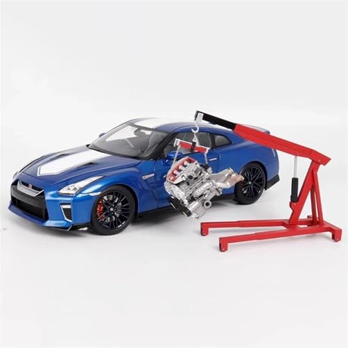 Supercar Diecast 1:18 Maßstab Nissan GTR R35 50th Anniversary Simulation Legierung Auto Modell Spielzeug Geschenk Kraftfahrzeuge von XIYUEYING