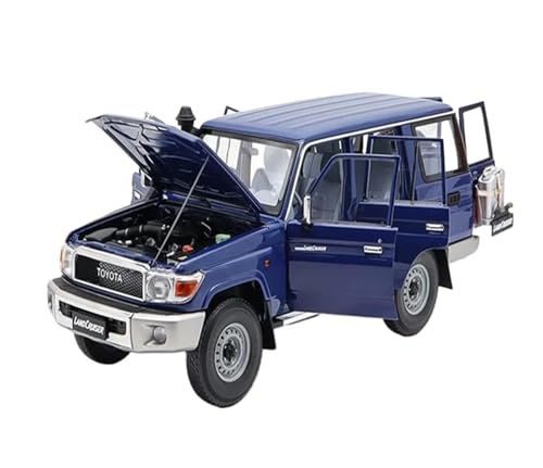 Supercar Diecast Legierung 1:18 Skala Toyota Land Cruiser LC76 Auto Modell Spielzeug Erwachsene Geschenk Kraftfahrzeuge von XIYUEYING