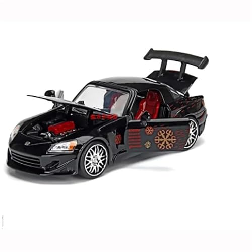 XIYUEYING Supercar Druckguss-Automodelle Aus S2000-Legierung Im Maßstab 1:24. Kostbare Sammlerstücke, Souvenirs Und Spielzeug Kraftfahrzeuge(Black) von XIYUEYING