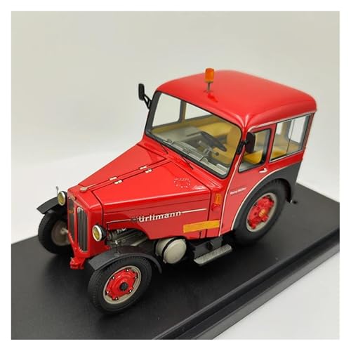 Supercar Maßstab 1:32 Harz Hurlimann D 800 Industrie Traktor Spielzeug Auto Modell Klassische Souvenir Kraftfahrzeuge von XIYUEYING