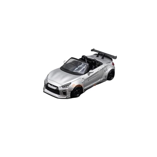 Supercar Maßstab 1:64 Diecast Alloy Nissan Boy Toys Cars Model Classics Adult Gifts Kraftfahrzeuge(Silver) von XIYUEYING